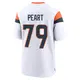 Game White Men's Matt Peart Denver Broncos 2nd Jersey