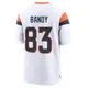 Game White Men's Michael Bandy Denver Broncos 2nd Jersey