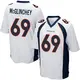 Game White Men's Mike McGlinchey Denver Broncos Jersey