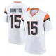 Game White Men's Nik Bonitto Denver Broncos 2nd Jersey