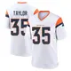 Game White Men's Reese Taylor Denver Broncos 2nd Jersey