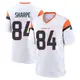 Game White Men's Shannon Sharpe Denver Broncos 2nd Jersey