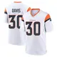 Game White Men's Terrell Davis Denver Broncos 2nd Jersey