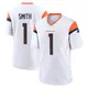 Game White Men's Tremon Smith Denver Broncos 2nd Jersey