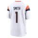 Game White Men's Tremon Smith Denver Broncos 2nd Jersey