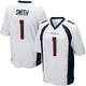 Game White Men's Tremon Smith Denver Broncos Jersey