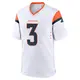 Game White Men's Wil Lutz Denver Broncos 2nd Jersey