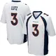 Game White Men's Wil Lutz Denver Broncos Jersey