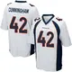 Game White Men's Zach Cunningham Denver Broncos Jersey