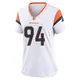 Game White Women's Aaron Patrick Denver Broncos 2nd Jersey