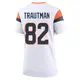 Game White Women's Adam Trautman Denver Broncos 2nd Jersey