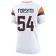 Game White Women's Alex Forsyth Denver Broncos 2nd Jersey