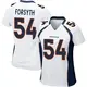 Game White Women's Alex Forsyth Denver Broncos Jersey