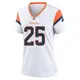 Game White Women's Blake Watson Denver Broncos 2nd Jersey