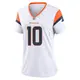 Game White Women's Bo Nix Denver Broncos 2nd Jersey