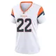 Game White Women's Brandon Jones Denver Broncos 2nd Jersey