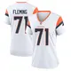 Game White Women's Cam Fleming Denver Broncos 2nd Jersey