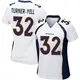 Game White Women's Delarrin Turner-Yell Denver Broncos Jersey