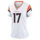 Game White Women's Devaughn Vele Denver Broncos 2nd Jersey