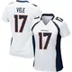 Game White Women's Devaughn Vele Denver Broncos Jersey