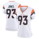 Game White Women's D.J. Jones Denver Broncos 2nd Jersey