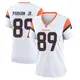 Game White Women's Donald Parham Jr. Denver Broncos 2nd Jersey