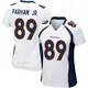 Game White Women's Donald Parham Jr. Denver Broncos Jersey