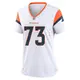 Game White Women's Frank Crum Denver Broncos 2nd Jersey