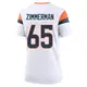 Game White Women's Gary Zimmerman Denver Broncos 2nd Jersey