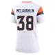 Game White Women's Jaleel McLaughlin Denver Broncos 2nd Jersey