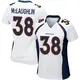 Game White Women's Jaleel McLaughlin Denver Broncos Jersey