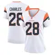 Game White Women's Jamaal Charles Denver Broncos 2nd Jersey