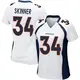 Game White Women's JL Skinner Denver Broncos Jersey