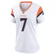 Game White Women's John Elway Denver Broncos 2nd Jersey