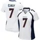 Game White Women's John Elway Denver Broncos Jersey