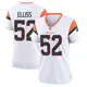 Game White Women's Jonah Elliss Denver Broncos 2nd Jersey