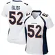 Game White Women's Jonah Elliss Denver Broncos Jersey