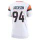 Game White Women's Jordan Jackson Denver Broncos 2nd Jersey