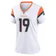 Game White Women's Jordan Leslie Denver Broncos 2nd Jersey