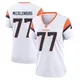 Game White Women's Karl Mecklenburg Denver Broncos 2nd Jersey