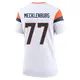 Game White Women's Karl Mecklenburg Denver Broncos 2nd Jersey