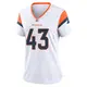 Game White Women's Keidron Smith Denver Broncos 2nd Jersey