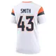 Game White Women's Keidron Smith Denver Broncos 2nd Jersey