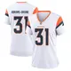 Game White Women's Kris Abrams-Draine Denver Broncos 2nd Jersey