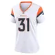 Game White Women's Kris Abrams-Draine Denver Broncos 2nd Jersey