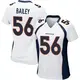 Game White Women's Levelle Bailey Denver Broncos Jersey