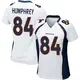 Game White Women's Lil'Jordan Humphrey Denver Broncos Jersey