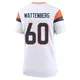 Game White Women's Luke Wattenberg Denver Broncos 2nd Jersey