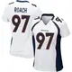 Game White Women's Malcolm Roach Denver Broncos Jersey