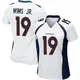 Game White Women's Marvin Mims Jr. Denver Broncos Jersey